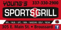 Young's Sports Grill logo