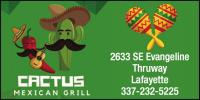 Cactus Mexican Grill logo