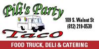 Pili's Party Taco logo