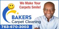 Bakers Carpet Cleaning logo