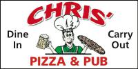 Chris' Pizza Pub logo