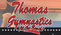 Thomas Gymnastics at the Beach logo