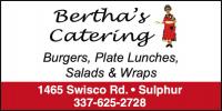 BERTHA'S CATERING logo