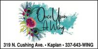 ONCE UPON A WING logo