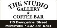 THE STUDIO GALLERY & COFFEE BAR logo