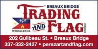 BREAUX BRIDGE TRADING & FLAG COMPANY logo