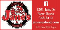 JANE'S SEAFOOD logo