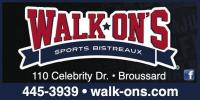 WALK-ON'S BROUSSARD logo
