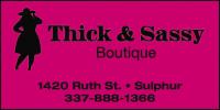 THICK & SASSY BOUTIQUE logo