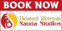 Heated Retreat <br>Sauna Studios logo
