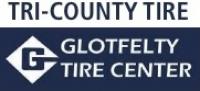 Tri County Tire, a Glotfelty Tire Center logo