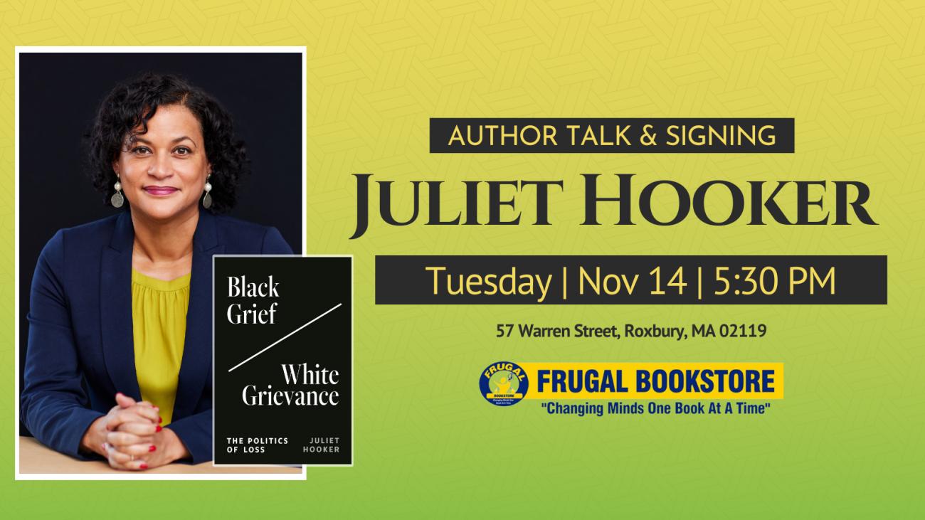 Juliet Hooker - Frugal Bookstore