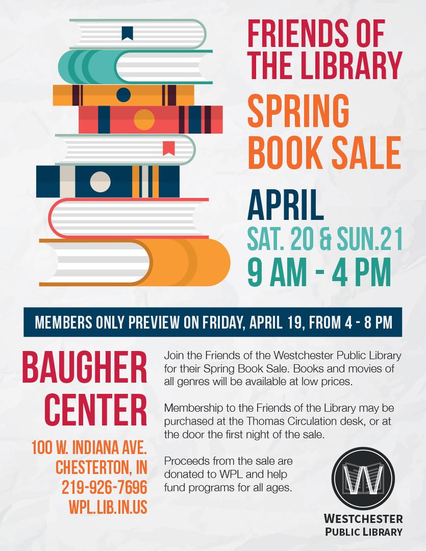 Westchester Public Library Spring Book Sale