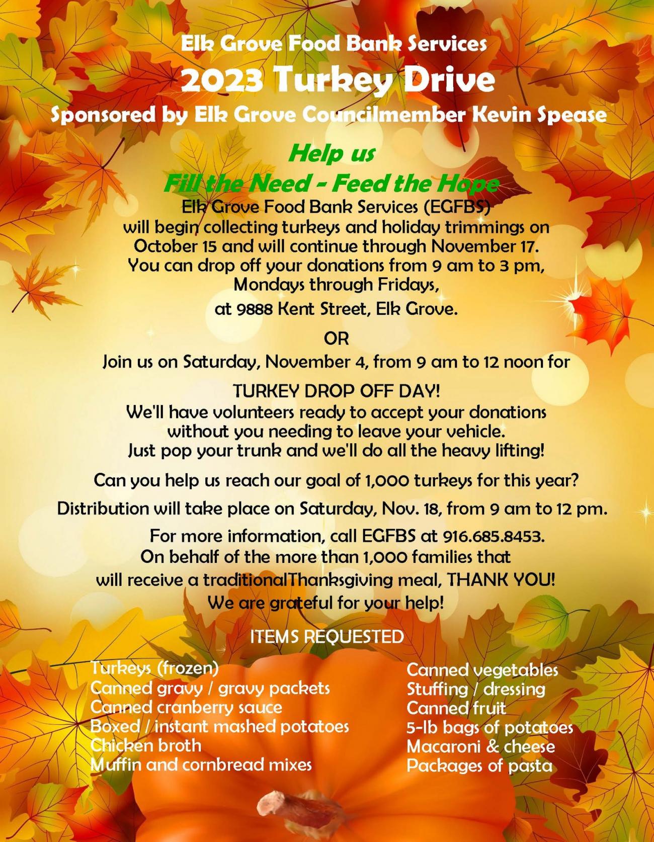 Turkey Donation - After Hours Chamber Mixer at the Food Bank