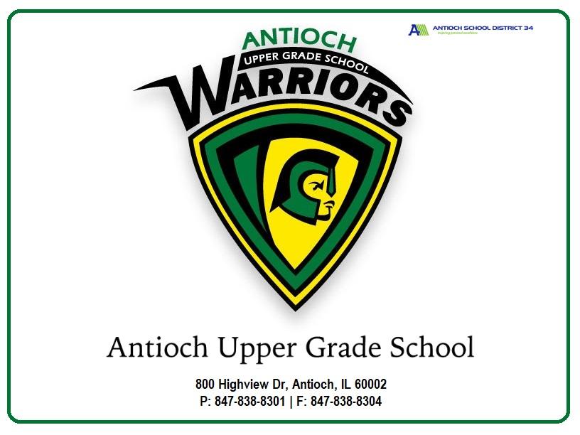 First Day of Student Attendance - Early Dismissal @ Antioch Upper Grade School  District 34