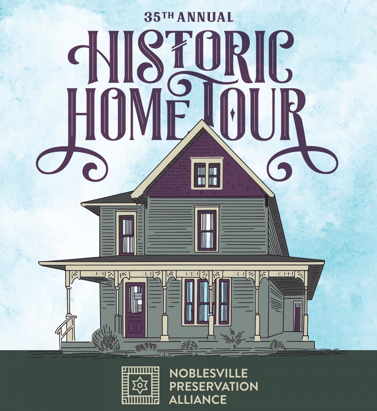 noblesville historic home tour 2023