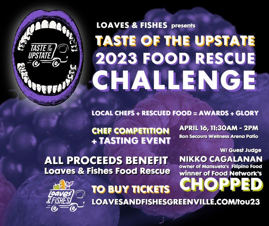 Taste of the Upstate: 2023 Food Rescue Challenge