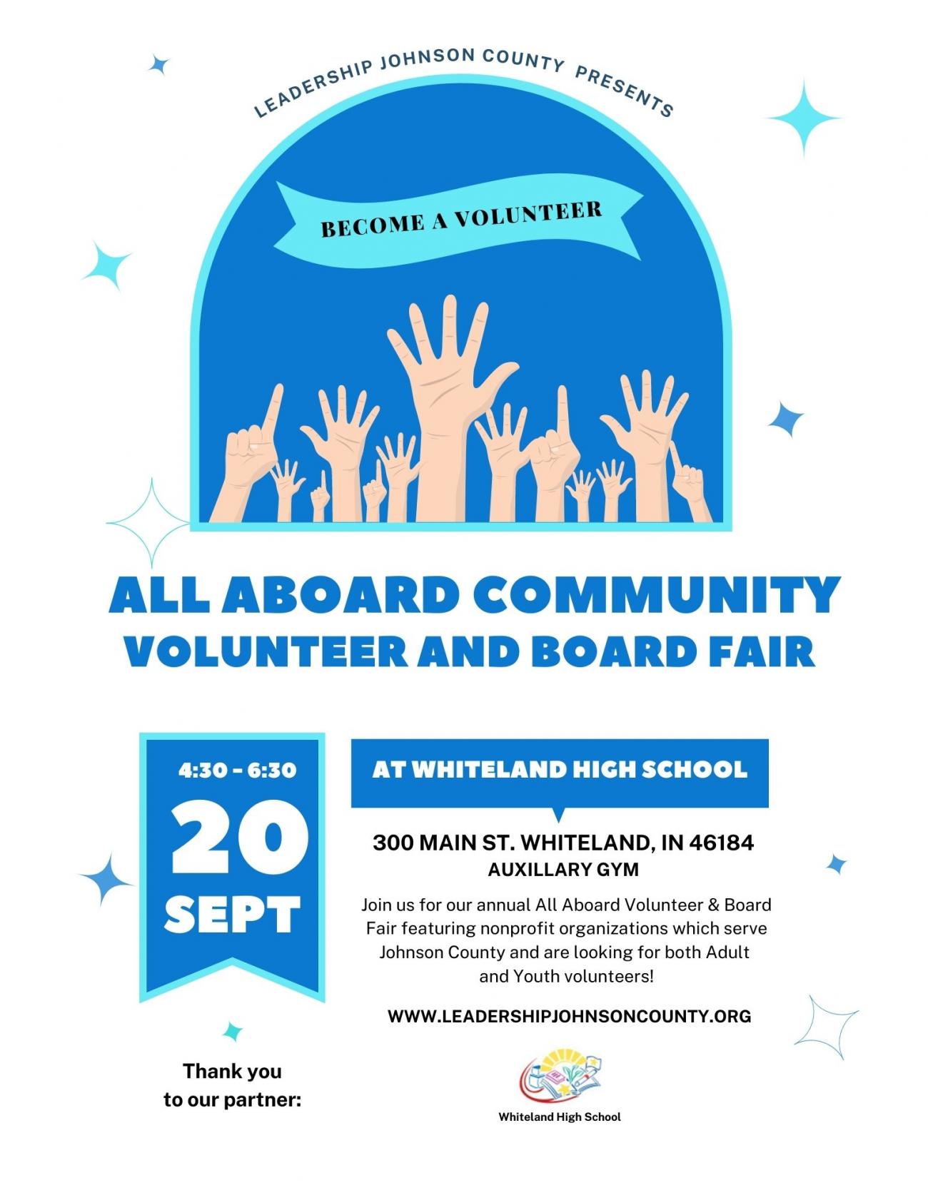 All Aboard Community Volunteer & Board Fair