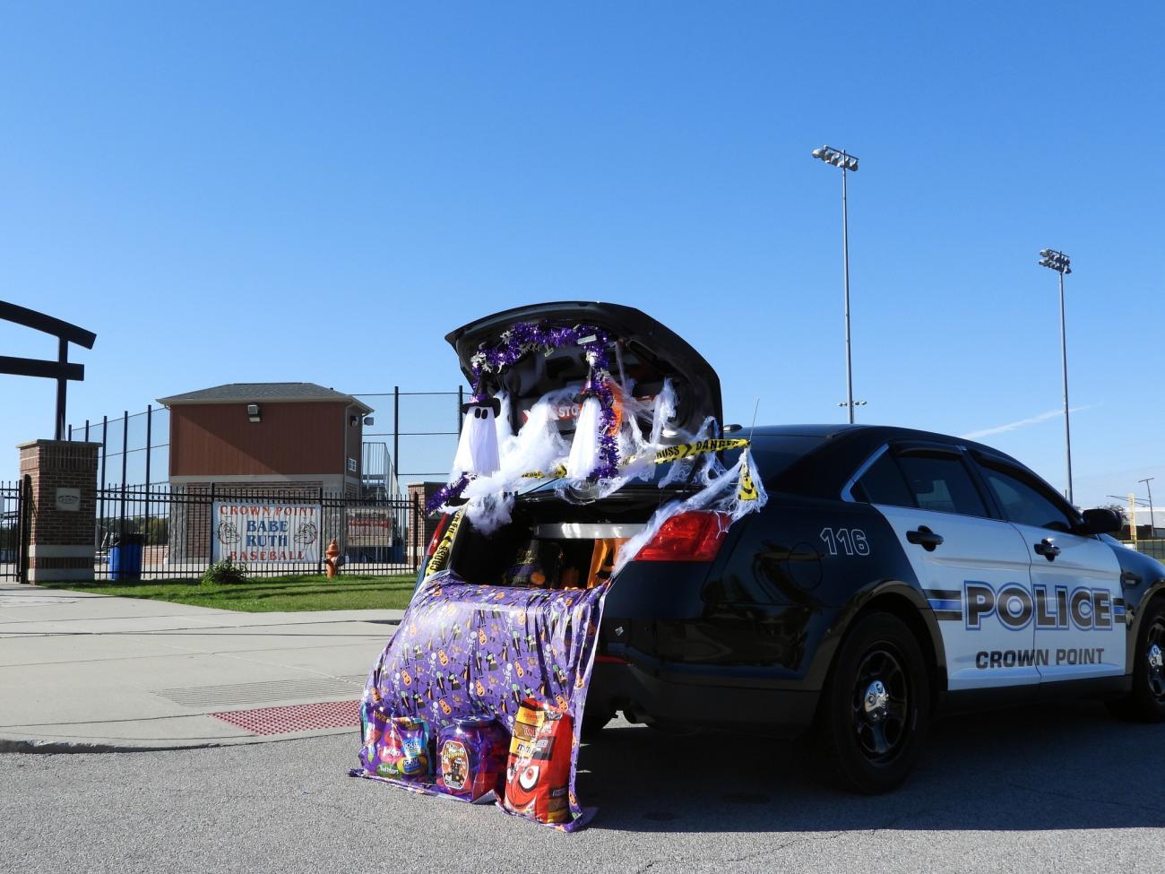 Crown Point Police Department is Pleased to Announce Inaugural Trunk or