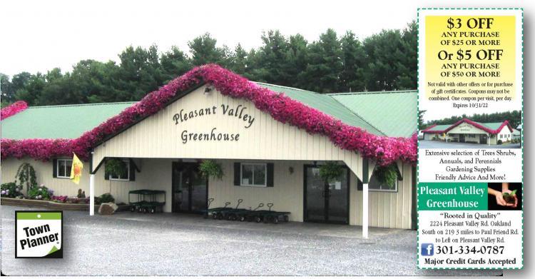 Pleasant Valley Greenhouse Now Open