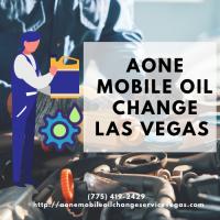 AONE MOBILE OIL CHANGE LAS VEGAS Logo