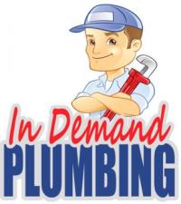 In Demand Plumbing Logo