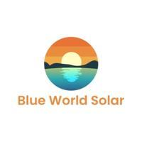 Blue World Solar logo