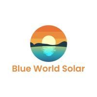Blue World Solar Logo