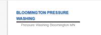 Bloomington Pressure Washing Logo