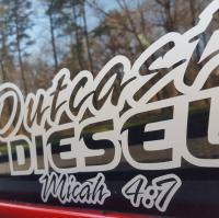 Outcast Diesel Performance and Repair Logo