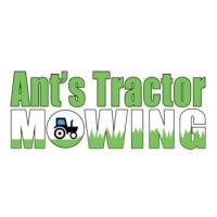 Ant's Tractor Mowing Logo
