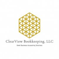 ClearView Bookkeeping, LLC. Logo