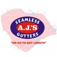 A.J.'s Seamless Gutters Logo