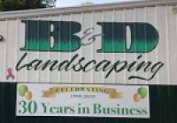 B & D Landscaping Logo
