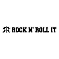 ROCK 'N ROLL IT - SMOKE - VAPE - HEMP Logo
