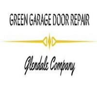 Green Garage Door Repair Glendale Company Logo