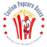 Custom Popcorn boxes logo