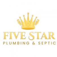 Five Star Plumbing and Septic Logo