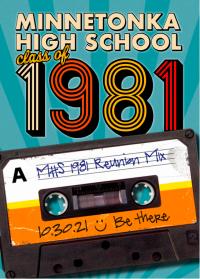 Minnetonka High School Class of 1981 Reunion Committee Logo