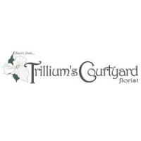 Trillium's Courtyard Florist Logo