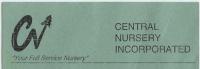 Central Nursery Inc Logo