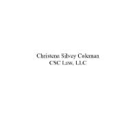 Christena Silvey Coleman CSC Law, LLC logo