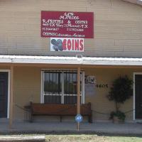 San Marcos Rarities & Coins Logo
