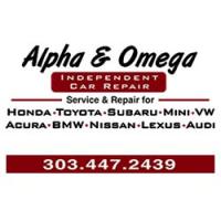 Alpha & Omega Independent Car Repair logo