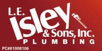 L.E. Isley & Sons, Inc. Plumbing logo