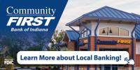 Community First Bank of Indiana logo