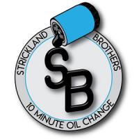 Strickland Brothers 10 Minute Oil Change Logo