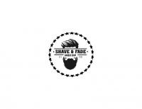 Shave and Fade Barbershop Logo