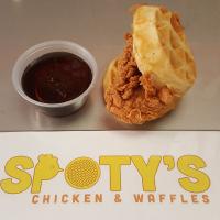 Spoty's Chicken & Waffles Logo
