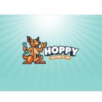 Hoppy Heating and Air Logo
